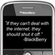Illustration for article titled Don't Even Tempt Them, BlackBerry...